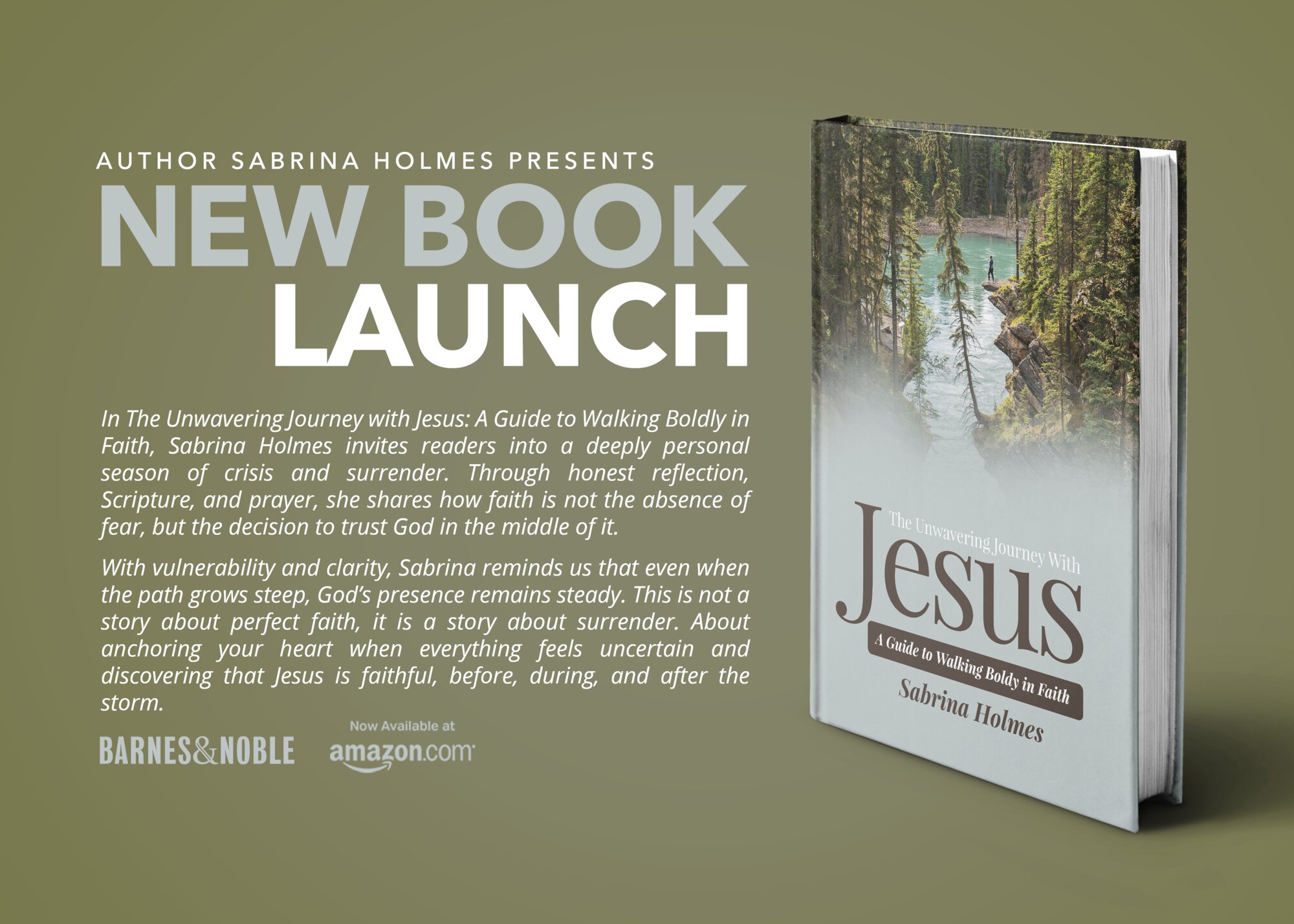 The Unwavering Journey With Jesus - Sabrina Holmes